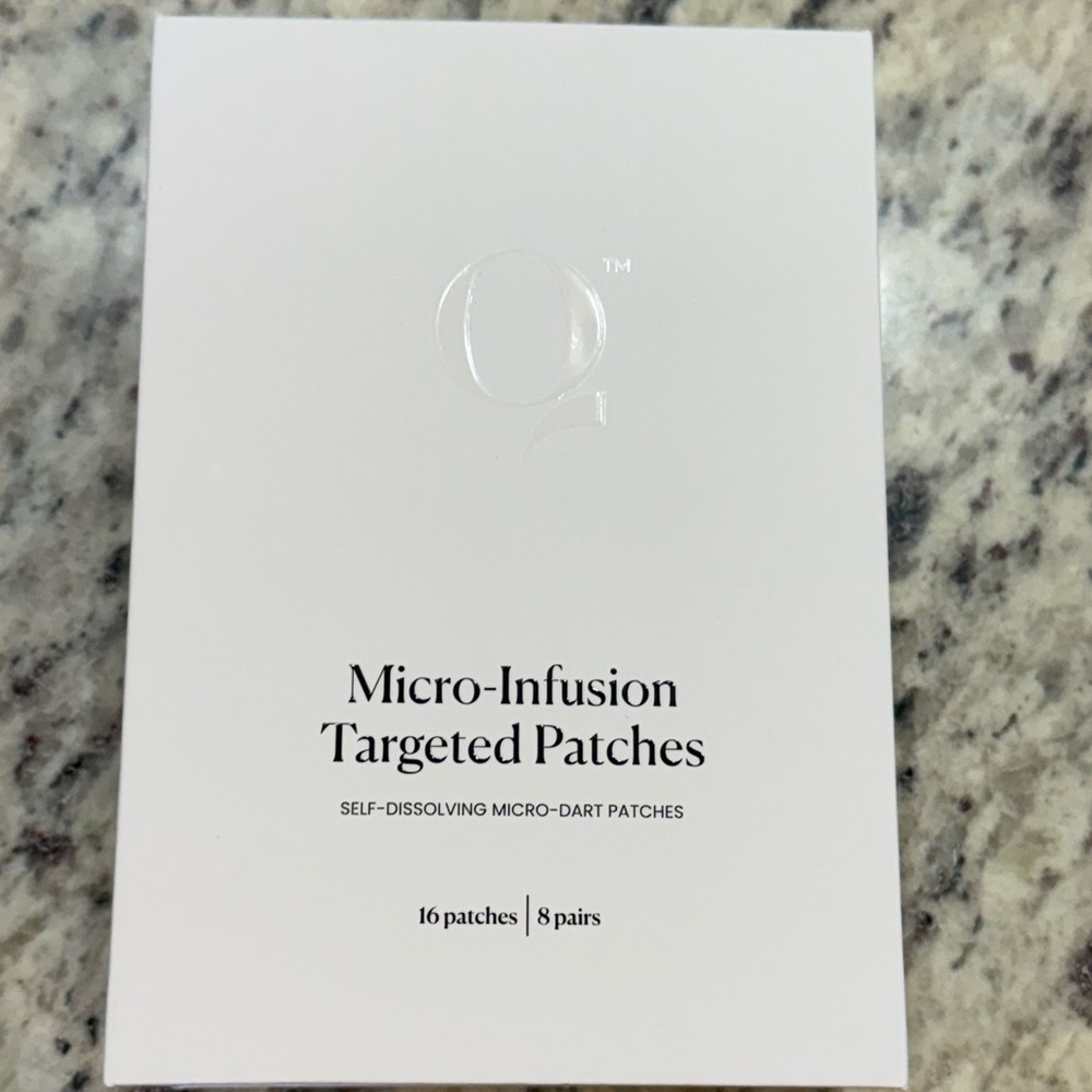QURE Micro-Infusion Targeted Patches 8 pairs (16 patches).  New in sealed box.